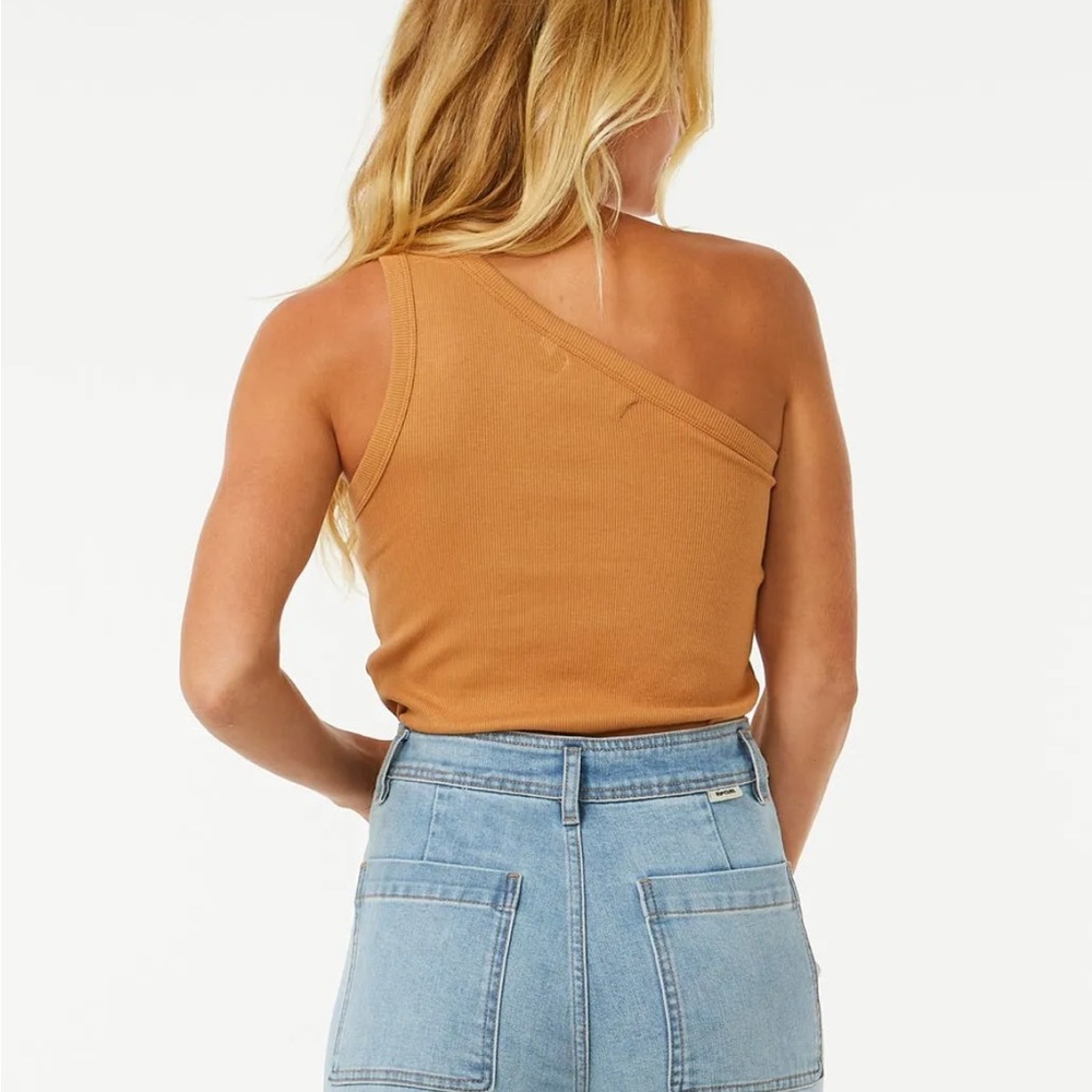 Ripcurl Asymmetrical Ribbed Tank - Picture 2 of 4